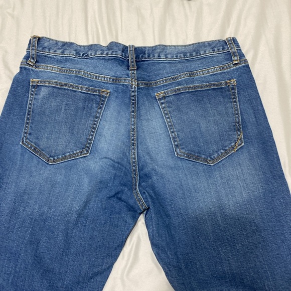 Banana Republic Men’s Straight Fit Blue Jeans 35X32 - Picture 5 of 6